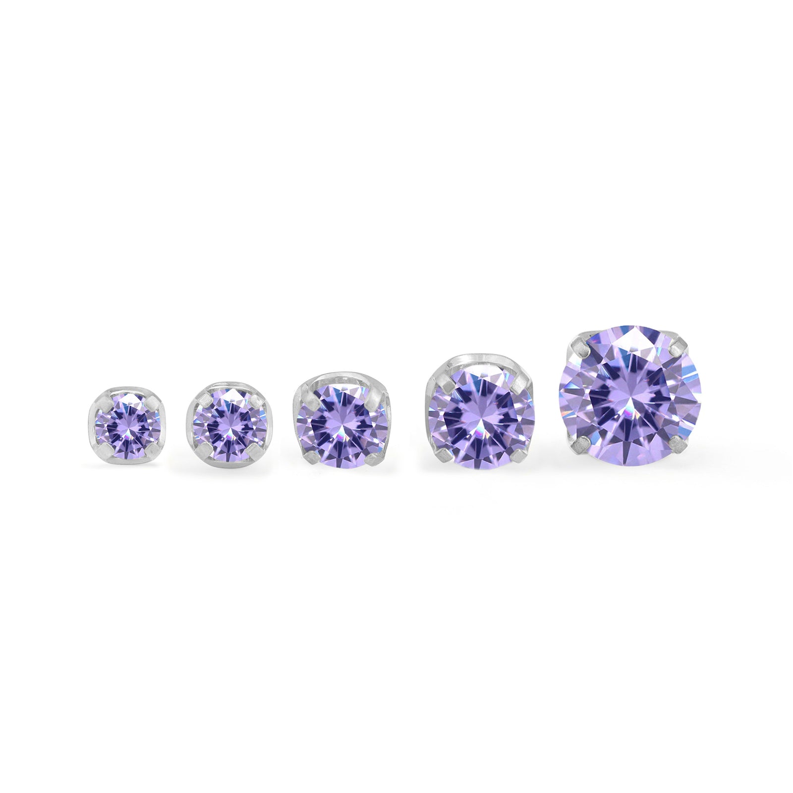Lavender Prong Set Gem Attachment