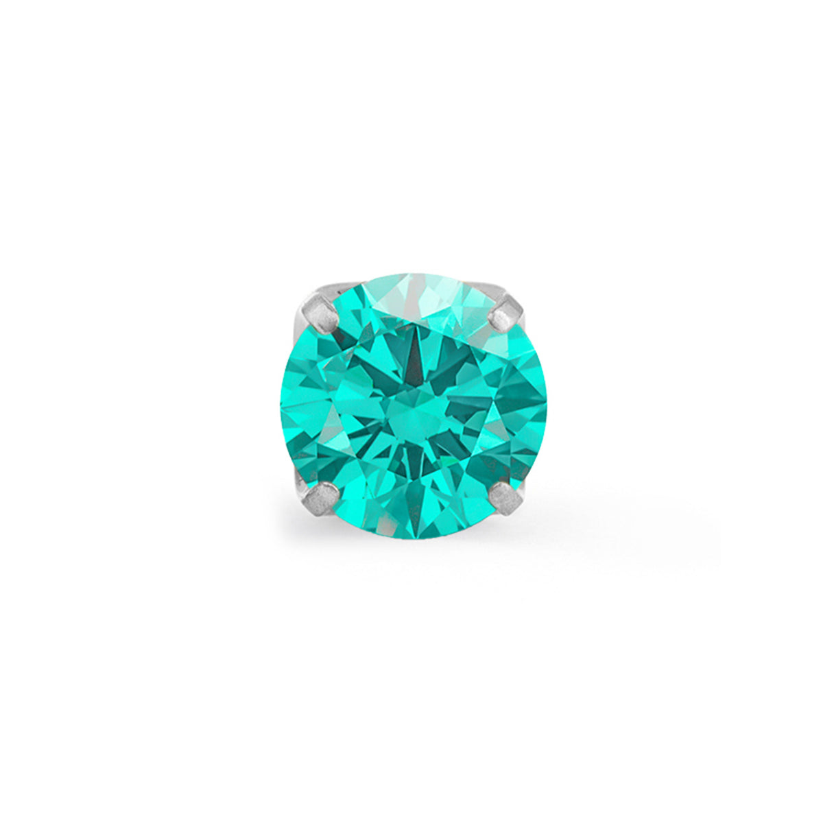 Mint Green Prong Gem