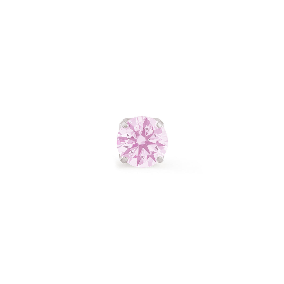 Morganite Prong Gem