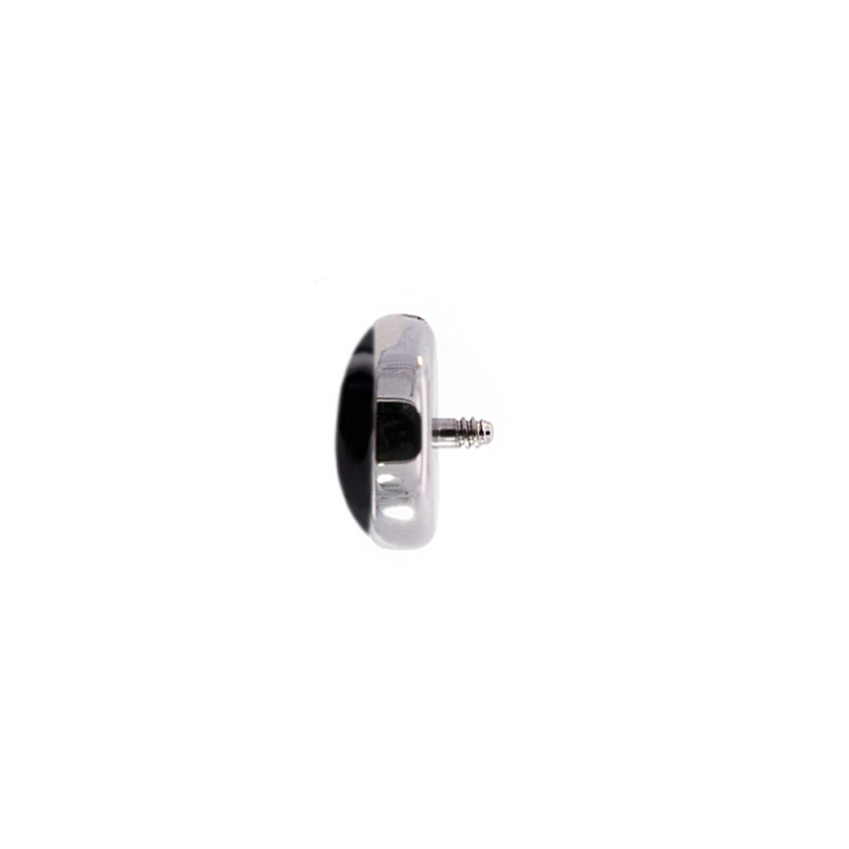 Onyx Threaded 16g Cabochon