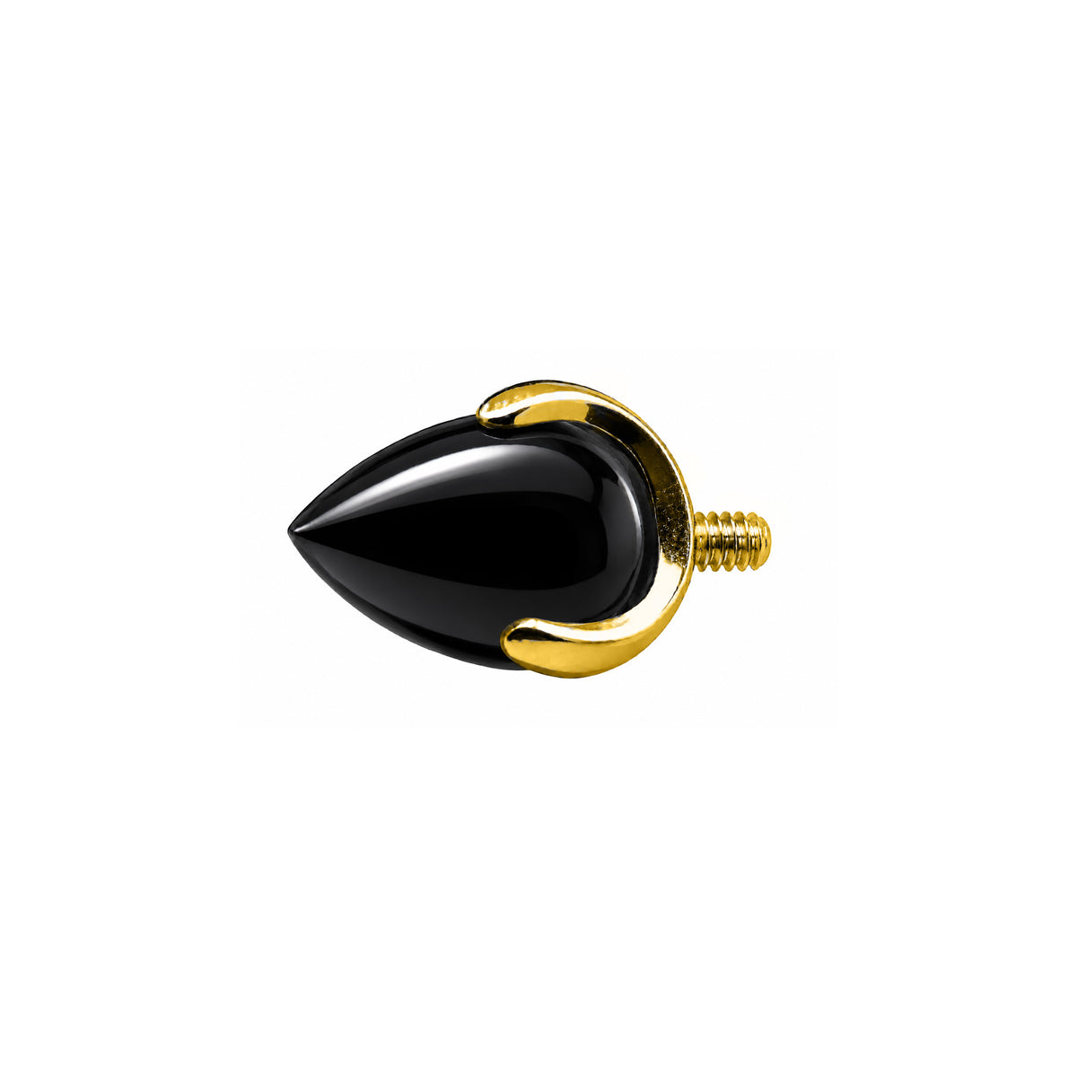 Black Onyx Bullet 14g (1.6mm)