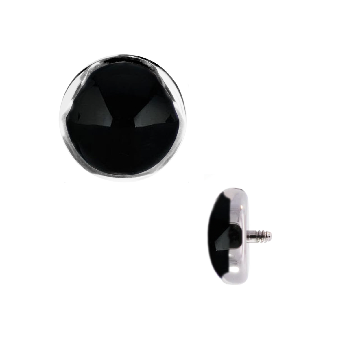 Black Onyx 1.6mm (14g) Cabochon