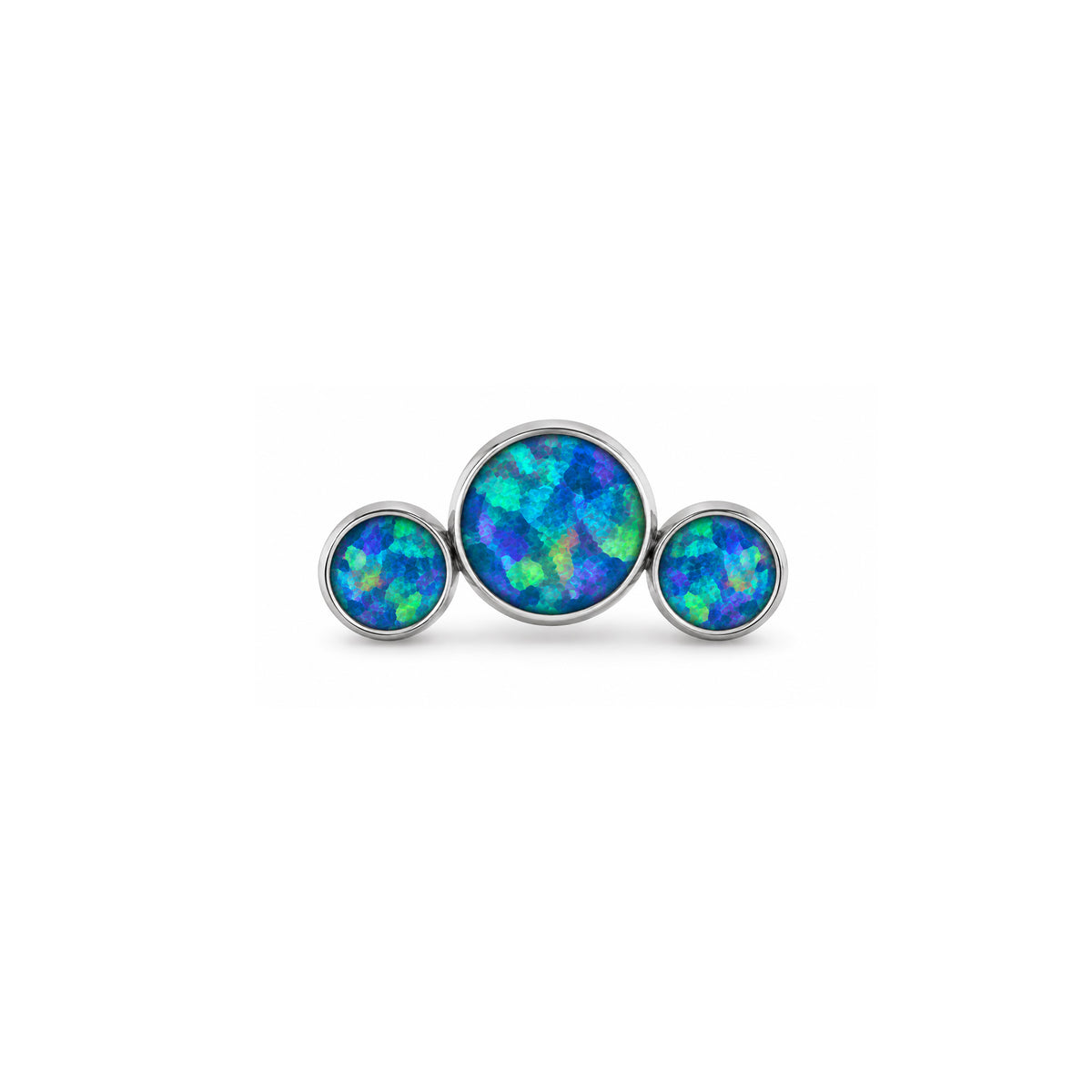 Peacock Opal 3 Bezel Cluster