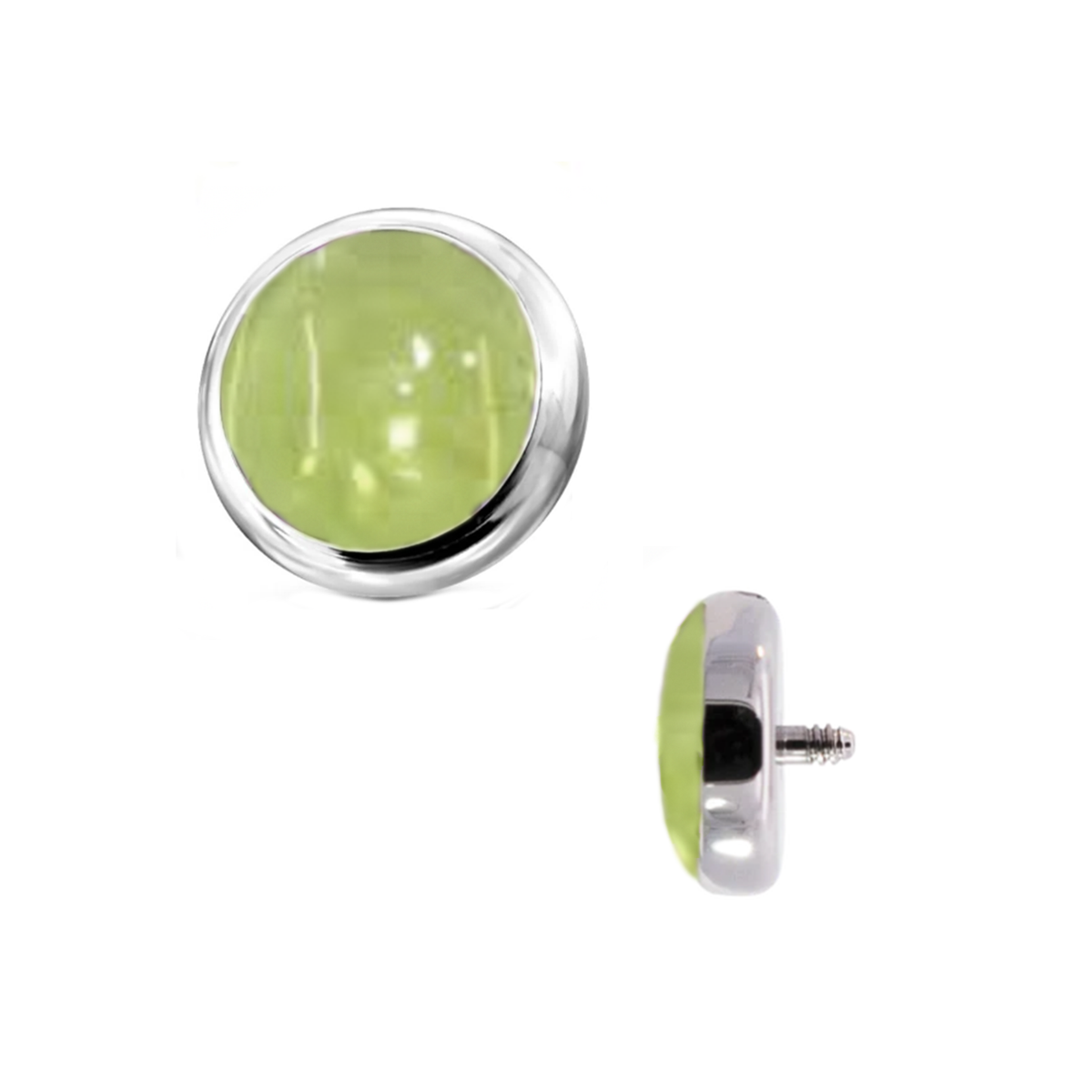 Peridot 1.6mm (14g) Cabochon