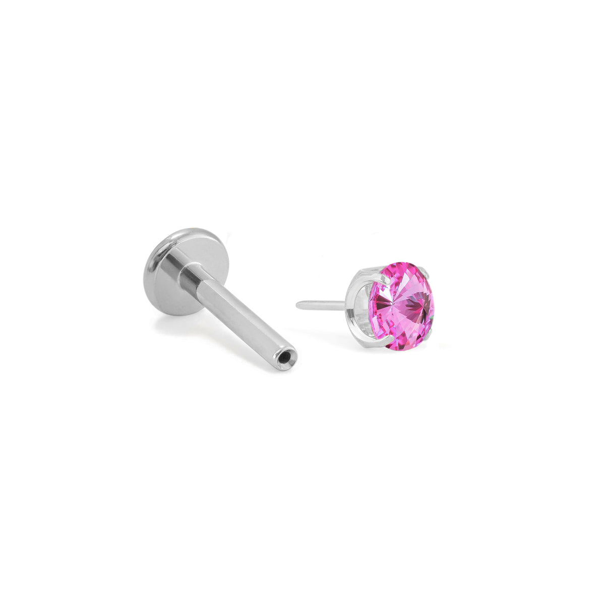 Pink Prong Gem