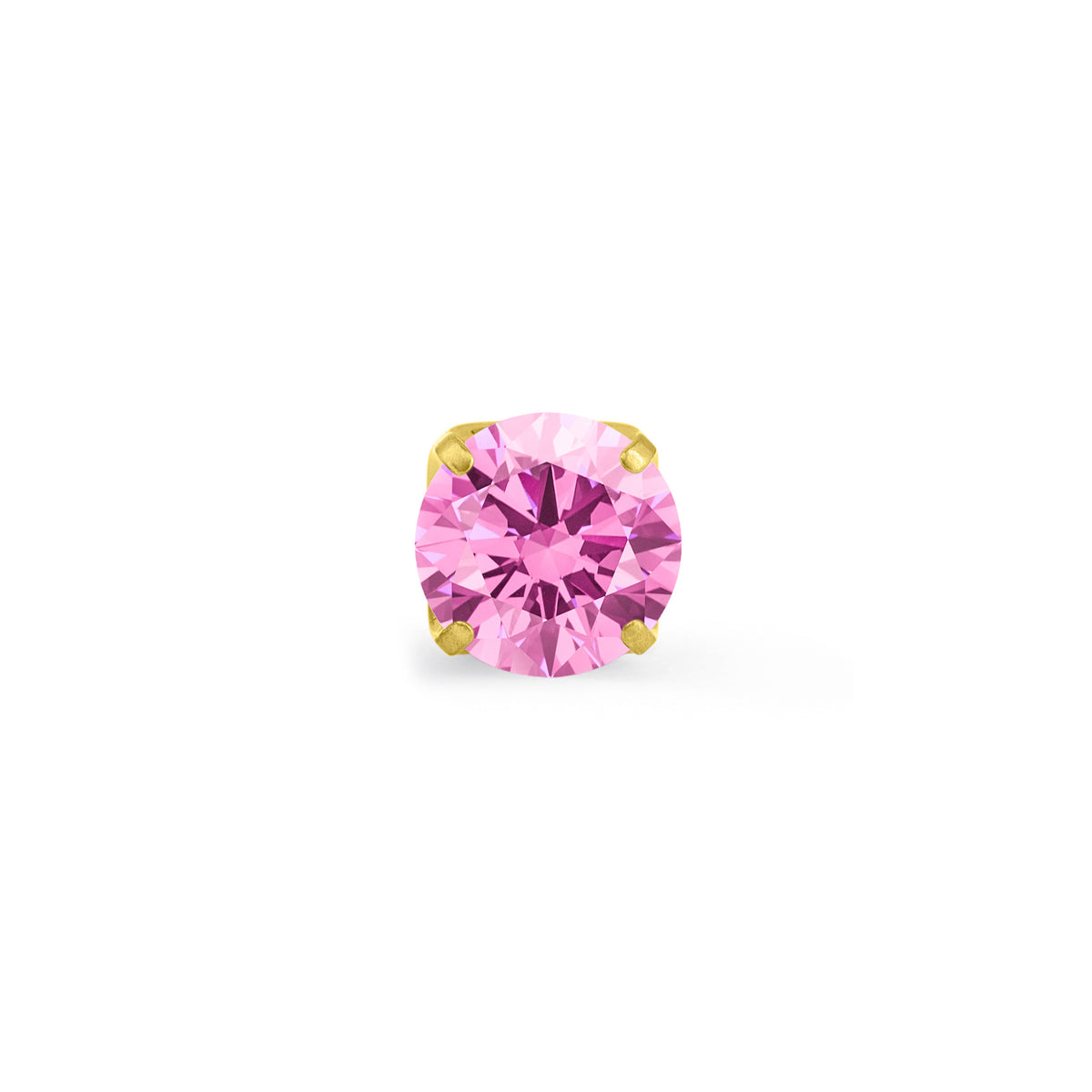 Pink Prong Gem