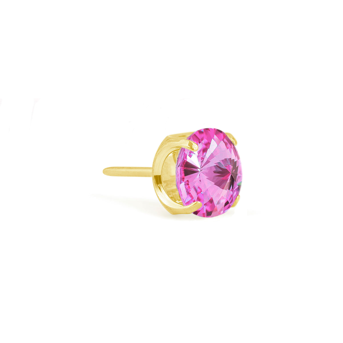 Pink Prong Gem