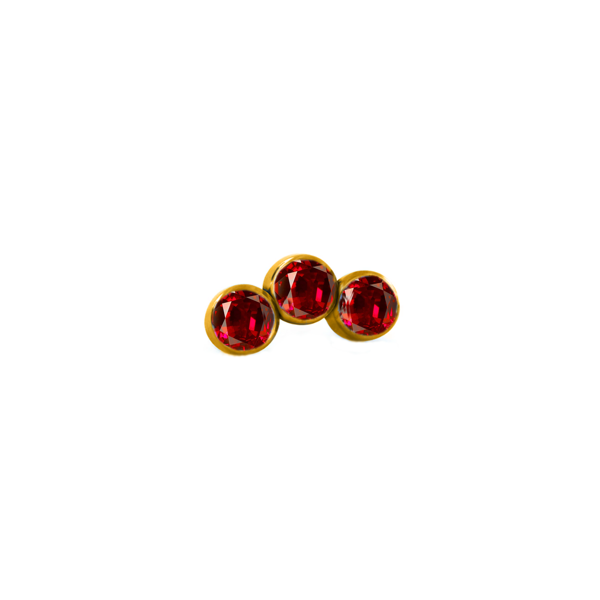 Ruby 3 Bezel Mini Cluster