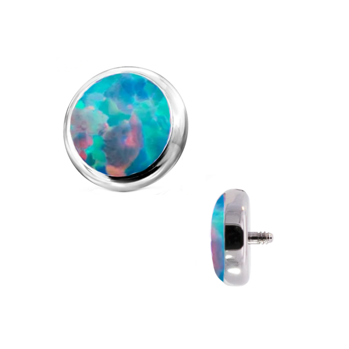 Teal 1.6mm (14g) Cabochon