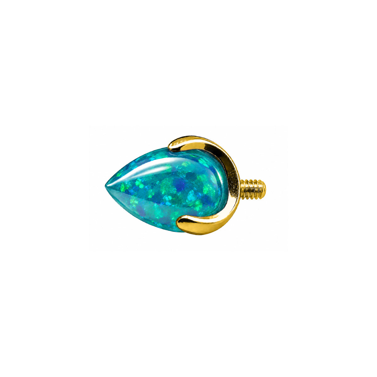 Teal Bullet 14g (1.6mm)