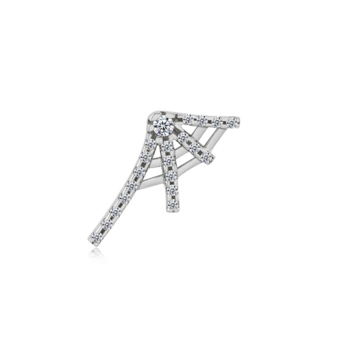 Spider-Web White CZ