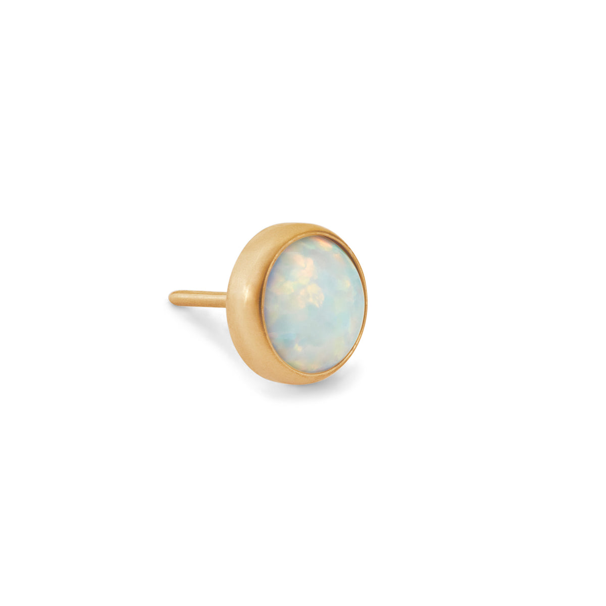 White Opal Cabochon