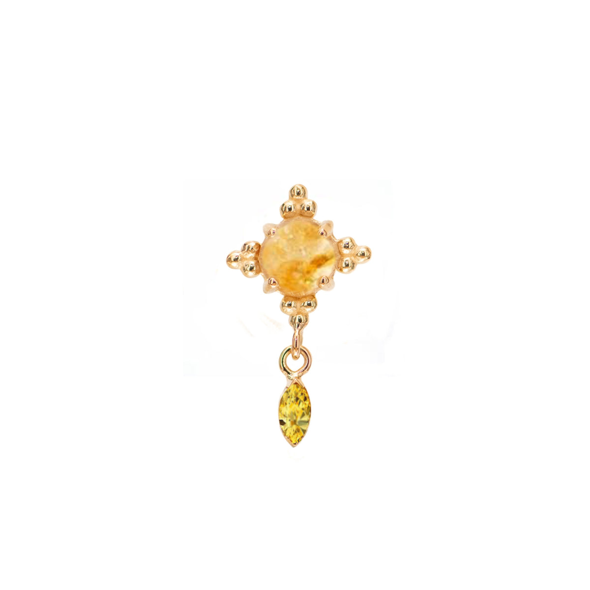 Zia with Marquise Dangle