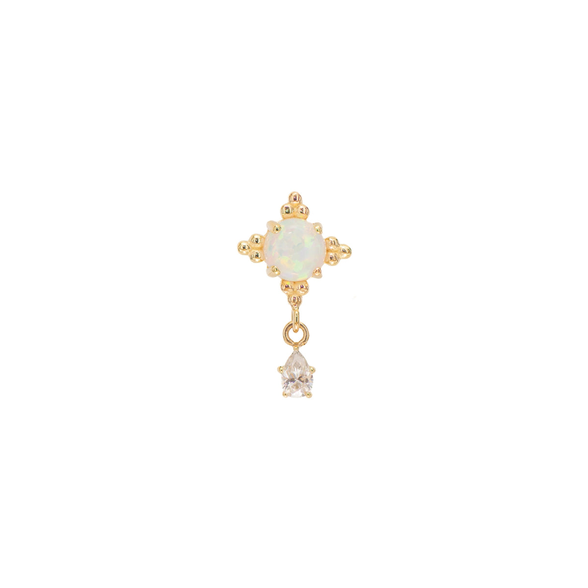 Zia with Pear dangle