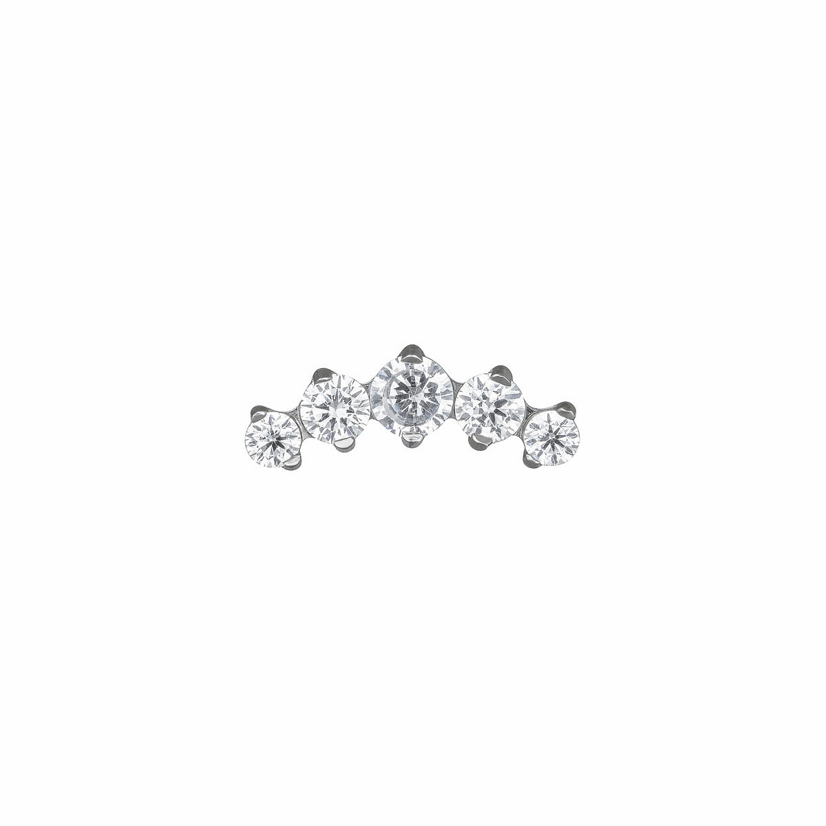 MOON CLUSTER IN SILVER