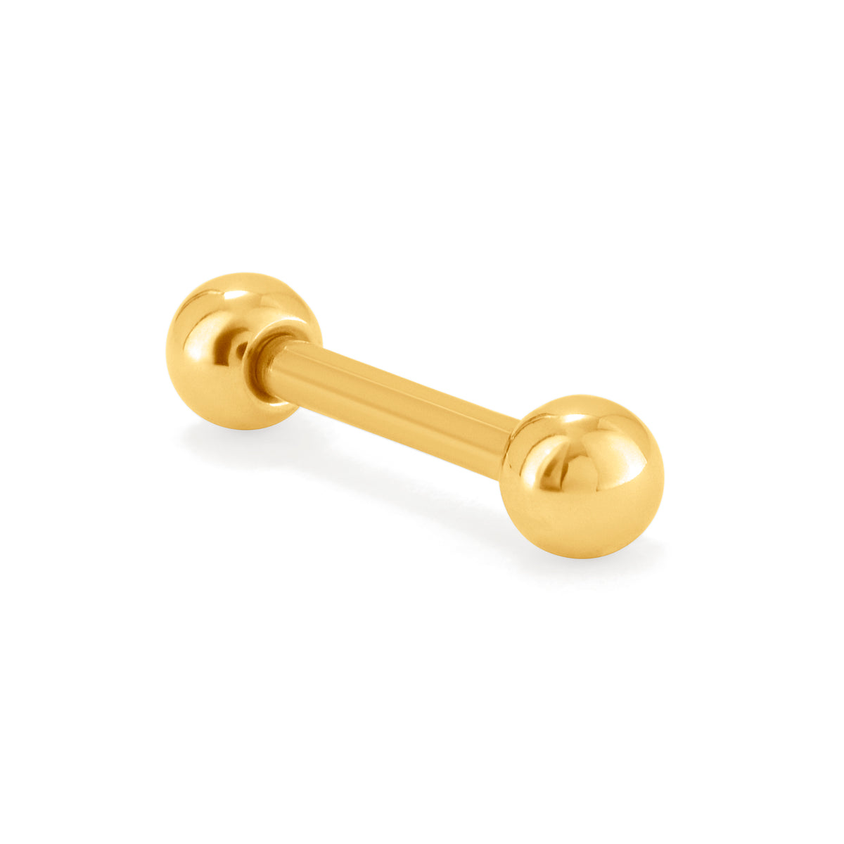 Classic Micro Barbell in Gold