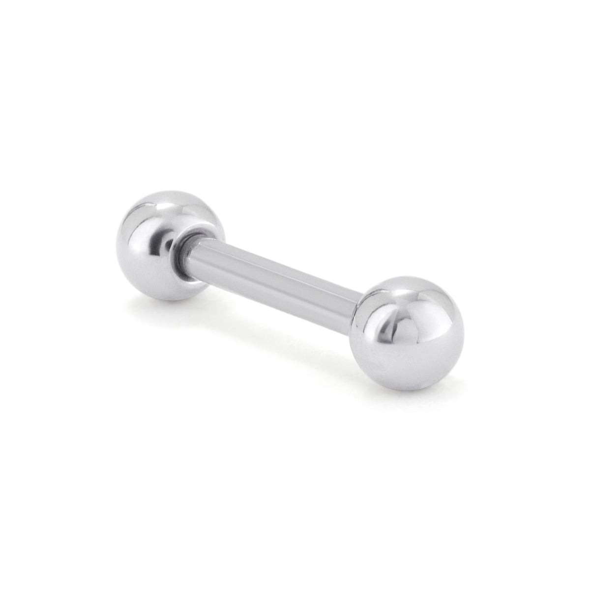 Classic Micro Barbell in Silver